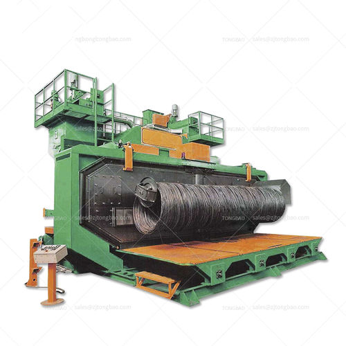 Дробеструйный аппарат подвесного типа - Tongbao Surface Processing Equipment - турбинный / для проводов / для очистки поверхности