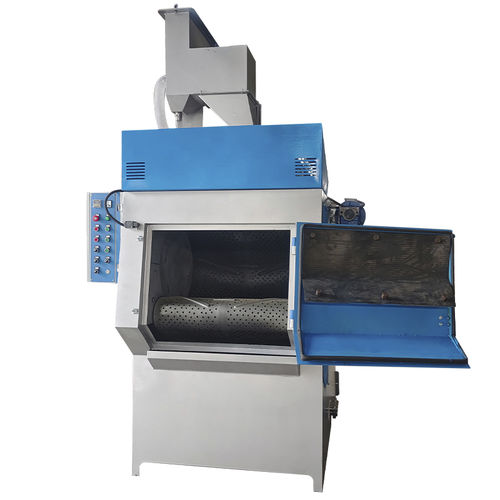 Ленточный дробеструйный аппарат - TBQ326 - Tongbao Surface Processing Equipment - с вращающимся барабаном / турбинный / для металла