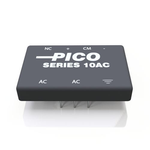 Инкапсулированный источник электропитания - 10AC Series - Pico Electronics - AC/DC / с одним выходом / регулируемый