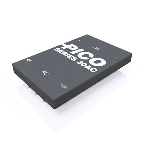 Инкапсулированный источник электропитания - 30AC series - Pico Electronics - AC/DC / регулируемый / с двумя выходами