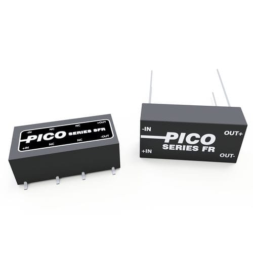 Регулируемый преобразователь DC/DC - FR & SFR Series - Pico Electronics - изолированный / SMD / инкапсулированный