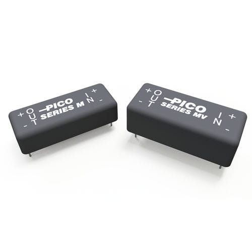 Нерегулируемый преобразователь DC/DC - M & MV Series - Pico Electronics - изолированный / инкапсулированный / промышленный