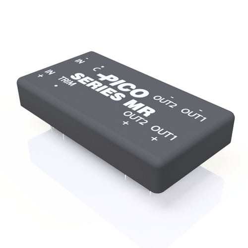 Регулируемый преобразователь DC/DC - MR Series - Pico Electronics - с входным напряжением 2:1 / с входным напряжением 3:1 / изолированный