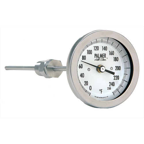 Биметаллический термометр - 3BCJ60/250F - Palmer Wahl Instruments, Inc. - со шкалой / с защитой