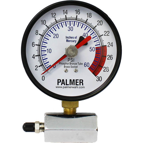 Контрольный манометр - 40KBDLA30#Hg - Palmer Wahl Instruments, Inc.