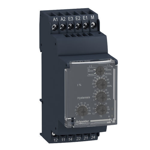 Реле для контроля тока - RM35JA32MW - Schneider Electric - монофазовое / на DIN-рейке / модульное