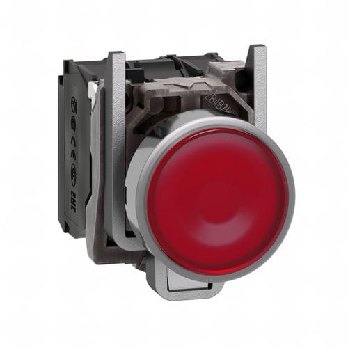 Пусковая кнопка на пружине - XB4BW34B5 - Schneider Electric - для суровых природных условий / IP67 / IP69K