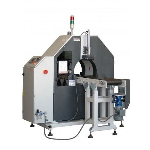 Орбитальный паллетообмотчик - E200 - Shanghai Fhope machinery co.,ltd - автоматический / для пакетов / с конвейером