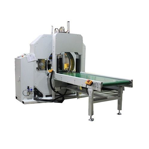 Орбитальный паллетообмотчик - E400 - Shanghai Fhope machinery co.,ltd - автоматический / с конвейером