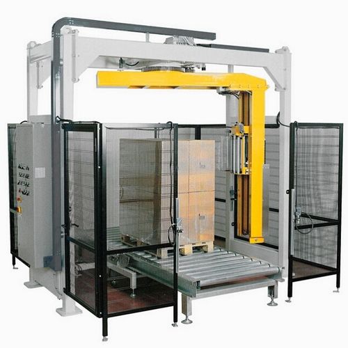 Паллетообмотчик с поворотным кронштейном - RAS100 - Shanghai Fhope machinery co.,ltd - автоматический / для паллет / со стрейч-пленкой
