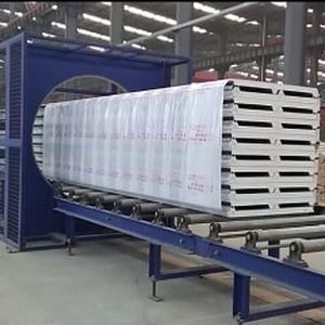 Горизонтальный паллетообмотчик - Shanghai Fhope machinery co.,ltd - автоматический / со стрейч-пленкой / с конвейером