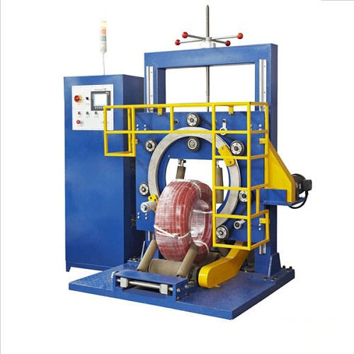 Паллетообмотчик с вращающимся кольцом - FPH-300N - Shanghai Fhope machinery co.,ltd - вертикальный / автоматический / для труб