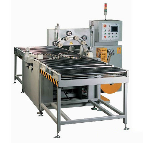 Горизонтальный паллетообмотчик - FPCA-1000 - Shanghai Fhope machinery co.,ltd - с вращающимся кольцом / с поворотным столом / автоматический