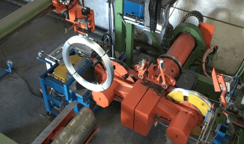 Автоматическая обвязочная машина - FPCL-W800 - Shanghai Fhope machinery co.,ltd - для катушки провода / вертикальная