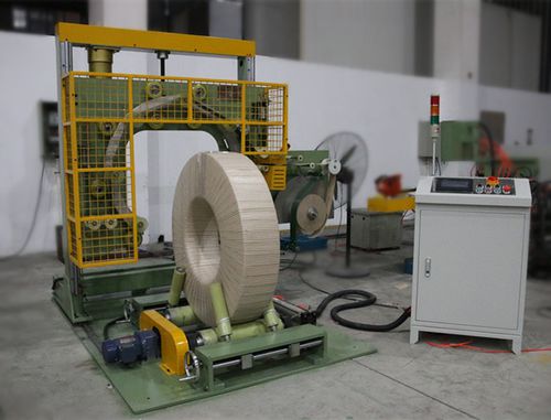 Паллетообмотчик с вращающимся кольцом - Shanghai Fhope machinery co.,ltd - автоматический / для катушки провода / со стрейч-пленкой