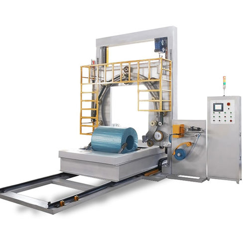 Паллетообмотчик с вращающимся кольцом - FPW-800 - Shanghai Fhope machinery co.,ltd - автоматический / для катушки провода / со стрейч-пленкой
