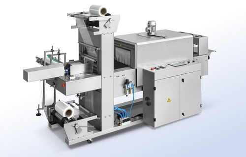 Автоматическая обверточная машина - SK-060BBS - Shanghai Fhope machinery co.,ltd - с тоннелем для усадки