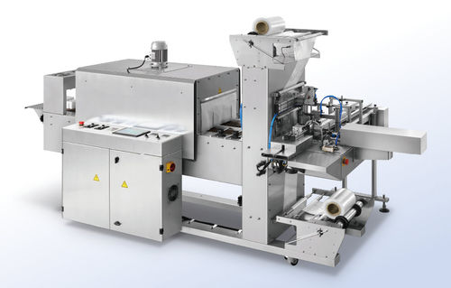 Автоматическая обверточная машина - SK-060ABS - Shanghai Fhope machinery co.,ltd - с тоннелем для усадки