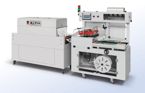 Полностью автоматическая обверточная машина - FP-250A - Shanghai Fhope machinery co.,ltd - с тоннелем для усадки / со сварочной планкой / горизонтальная