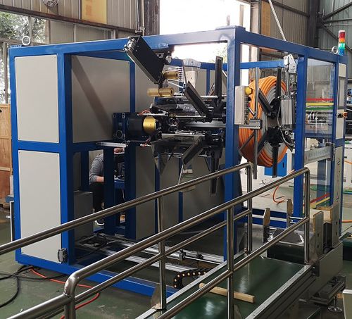 Машина для наматывания катушек для гибкого шланга - FCL-Y800 - Shanghai Fhope machinery co.,ltd - автоматическая