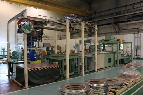 Линия упаковки для медной катушки - Shanghai Fhope machinery co.,ltd - автоматическая