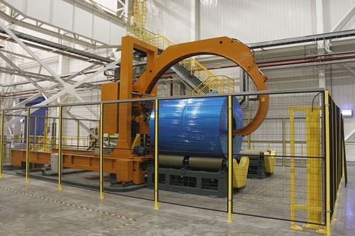 Автоматический паллетообмотчик - Shanghai Fhope machinery co.,ltd - для стальной катушки / для черной металлургии