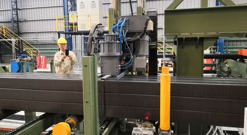 Полностью автоматическая обвязочная машина - Shanghai Fhope machinery co.,ltd - для стального листа / для металлургической промышленности / для пачек
