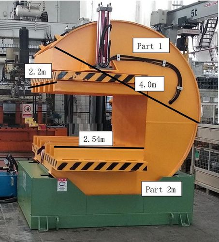 Кантователь нагрузки - Shanghai Fhope machinery co.,ltd - гидравлический / 180°