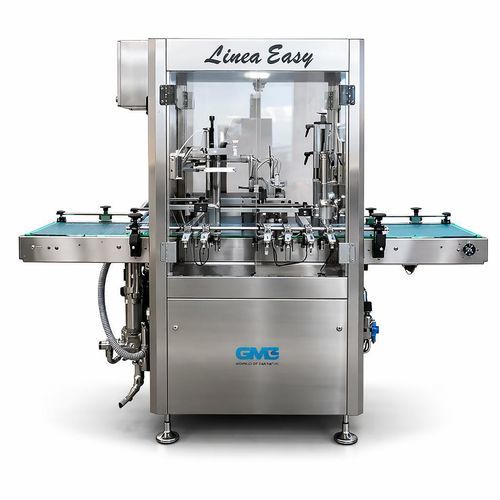 Автоматическая наполнительная/закупорочная машина - EASY LINE XL - CM3 ENGINEERING SRL - для вязкой жидкости / объемная / пневматическая