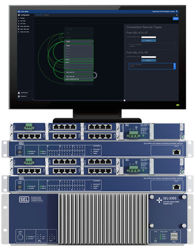 Коммутатор Ethernet 16 портов - SEL-2740S / SEL-5056 - Schweitzer Engineering Laboratories - Ethernet / для монтажа в стойку