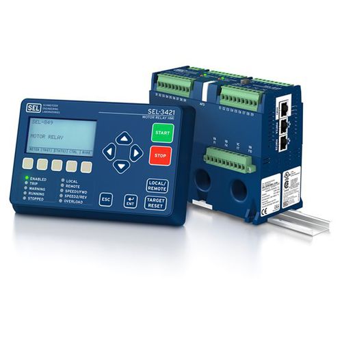 Реле для контроля напряжения - SEL-849 - Schweitzer Engineering Laboratories - тока / для измерения температуры / для электрического двигателя