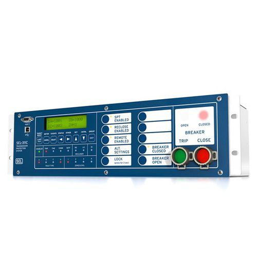 Цифровое защитное реле - SEL-311C - Schweitzer Engineering Laboratories - напряжения / для управления устройством повторного включения / для воздушной электропередачи