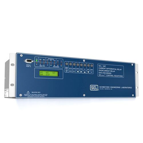 Защитное реле тока перегрузки - SEL-387 - Schweitzer Engineering Laboratories - трехфазовое / программируемое