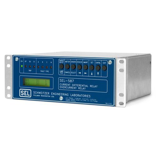 Защитное реле тока перегрузки - SEL-587 - Schweitzer Engineering Laboratories - для электрического двигателя / для генератора / цифровое