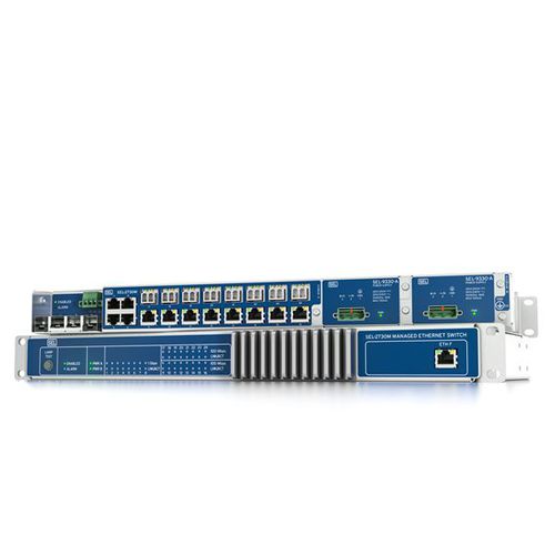 Управляемый коммутатор Ethernet - SEL-2730M - Schweitzer Engineering Laboratories - 24 порта / оптического волокна / Gigabit Ethernet