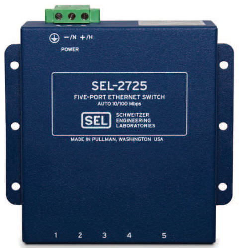 Неуправляемый коммутатор Ethernet - SEL-2725 - Schweitzer Engineering Laboratories - 5 портов