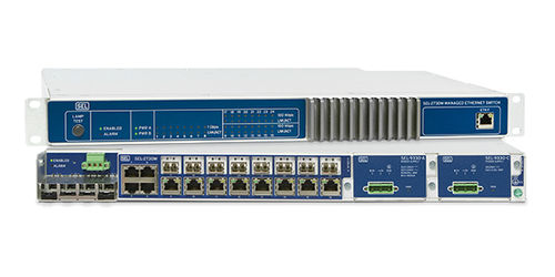 Управляемый коммутатор Ethernet - SEL-2730M - Schweitzer Engineering Laboratories - для суровых природных условий