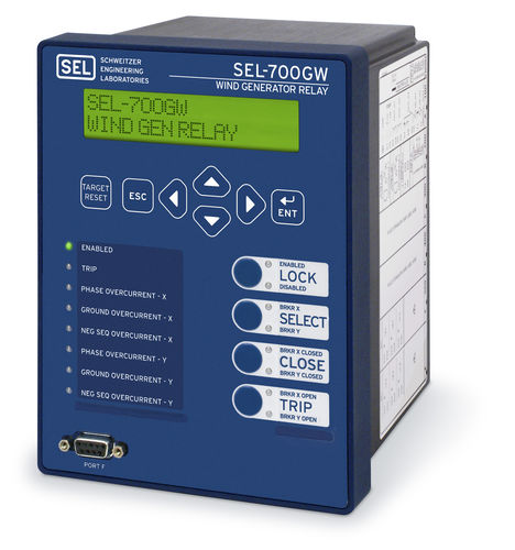 Защитное реле синхронизации - SEL-700GW - Schweitzer Engineering Laboratories - AC/DC / для генератора / для монтажа на панели