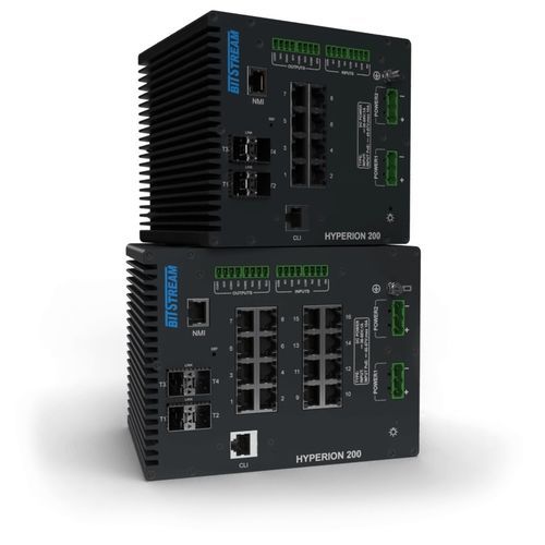 Управляемый коммутатор Ethernet - Hyperion 200 - BITSTREAM S.A. - 12 портов / 20 портов / уровня 2
