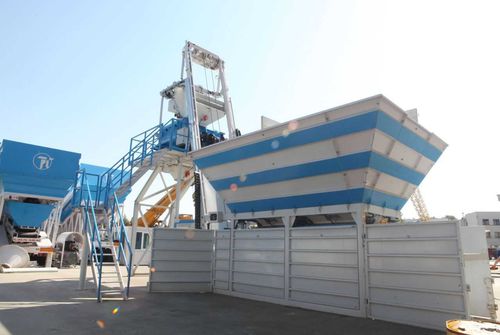 Мобильная бетоносмесительная установка - Pi 60cp - Pi Makina Construction Machines - компактная / 2-осная