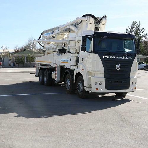 Автобетононасос для строительства - Pi 140-47-ZX - Pi Makina Construction Machines