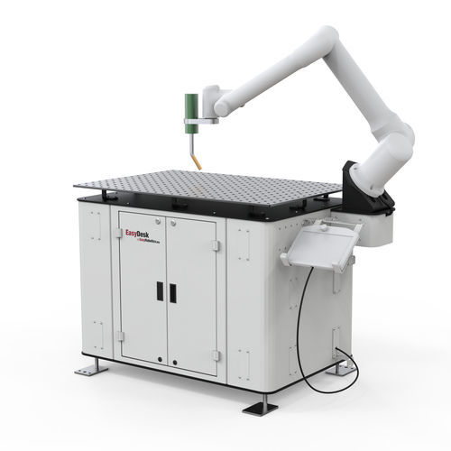 Роботизированная ячейка для сварки - EasyDesk Welding - EasyRobotics - для станка / для автомобилестроения / для авиационной промышленности
