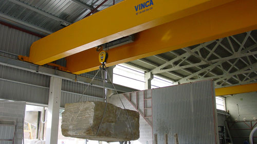 Двухбалочный мостовой кран - VINCA EQUIPOS INDUSTRIALES - с потерянной высотой / для интенсивного использования