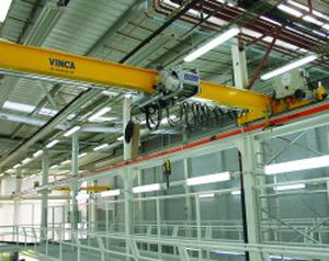 Однобалочный мостовой кран - VINCA EQUIPOS INDUSTRIALES