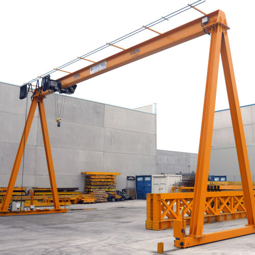 Козловой кран на рейке - VINCA EQUIPOS INDUSTRIALES - двухбалочный / для высоких нагрузок / однобалочный