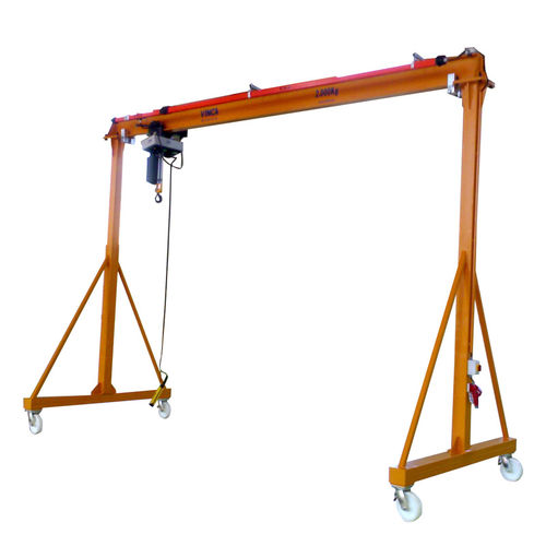 Мобильный козловой кран - VINCA EQUIPOS INDUSTRIALES - из стали / с регулируемой высотой / легкий
