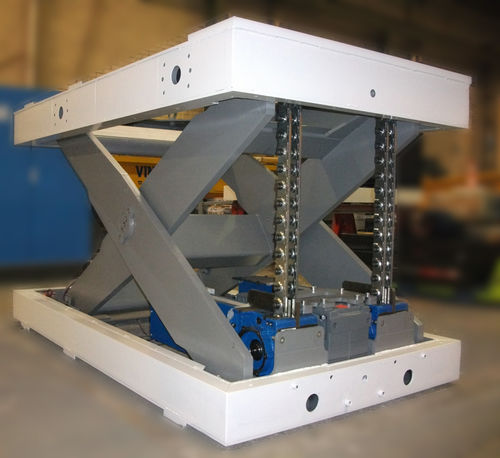 Ножничный подъемный стол - VINCA EQUIPOS INDUSTRIALES - механический / стационарный