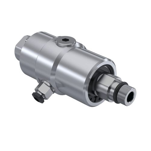 Поворотное соединение для воды - 110 series - ROTOTECH MAKİNA SAN. VE DIŞ TİC. LTD. ŞTİ. - для масла / для станка / из алюминия