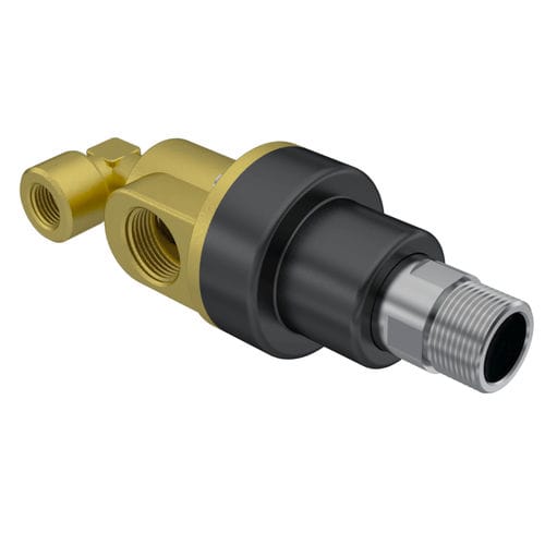 Поворотное соединение для воды - 400-T2 series - ROTOTECH MAKİNA SAN. VE DIŞ TİC. LTD. ŞTİ. - из бронзы / из нержавеющей стали / с двойным уровнем расхода