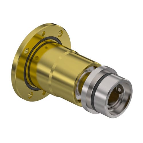 Поворотное соединение для воды - 1000D-T2 - ROTOTECH MAKİNA SAN. VE DIŞ TİC. LTD. ŞTİ. - из латуни / из нержавеющей стали / из бронзы
